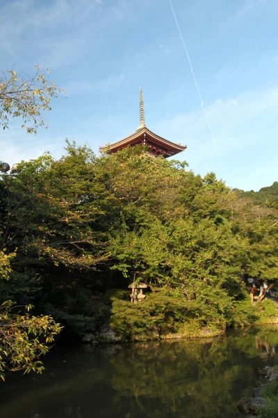 Kiyomizudera templom, Kyoto, Japán — Stock Fotó