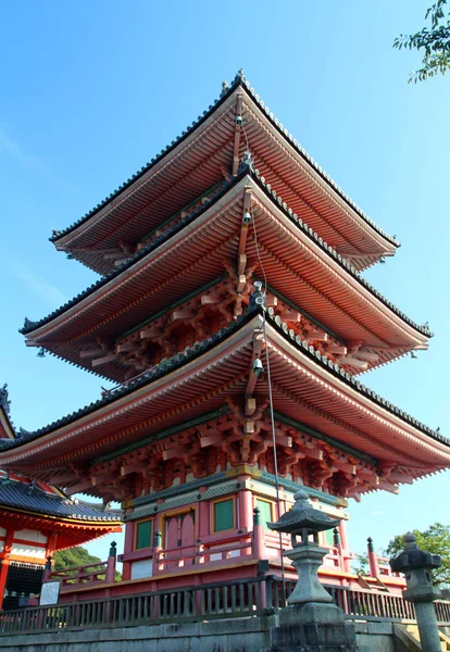 Świątynia Kiyomizudera, Kioto, Japonia — Zdjęcie stockowe