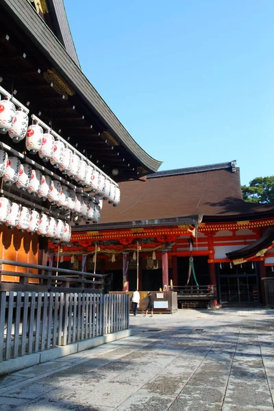 Yasaka Shrine, Gion District, Kjóto, Japonsko — Stock fotografie