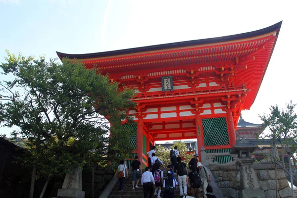 Tempio di Kiyomizudera, Kyoto, Giappone — Foto Stock
