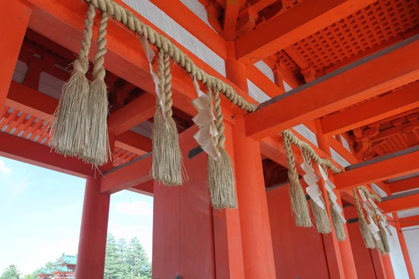 Храм Хэйан, Киото, Япам — стоковое фото