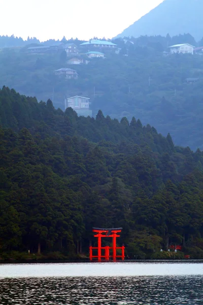 Озеро Hakone, Японія — стокове фото