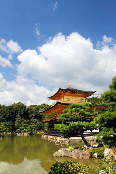 Kinkakuji - altın Köşk, Kyoto, Japonya — Stok fotoğraf