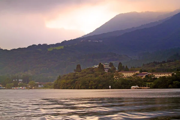 Jezero Hakone, Japonsko — Stock fotografie