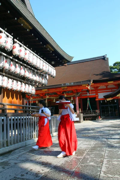 Yasaka Tapınak, Gion ilçe, Kyoto, Japonya — Stok fotoğraf