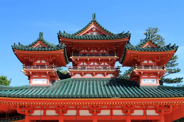 Santuário de Heian, Kyoto, Japão — Fotografia de Stock