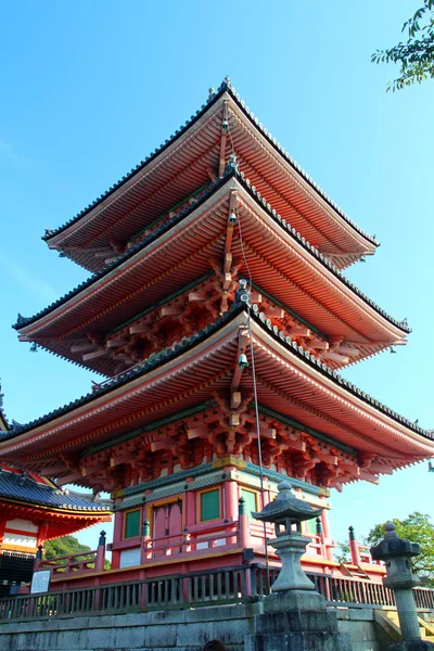 Świątynia Kiyomizudera, Kioto, Japonia — Zdjęcie stockowe