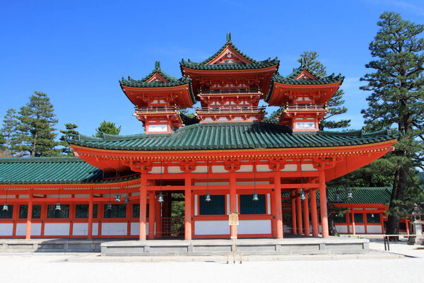Heian Shrine, Kyoto, Japam