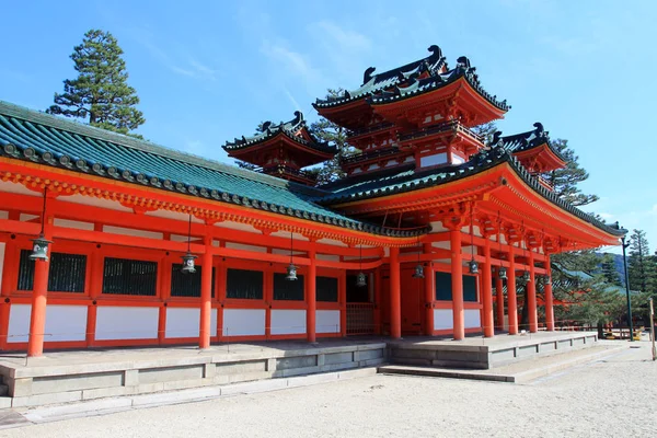 Heian Shrine, Kjóto, Japam — Stock fotografie