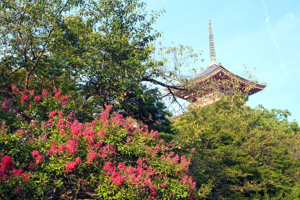 Kiyomizudera tempel, Kyoto, Japan — Stockfoto