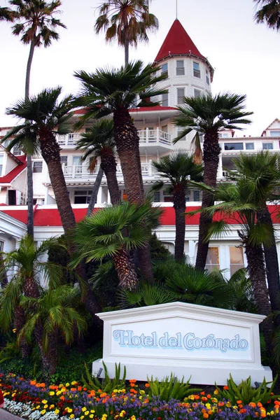 Hotel del Coronado, San Diego, Usa — Stockfoto