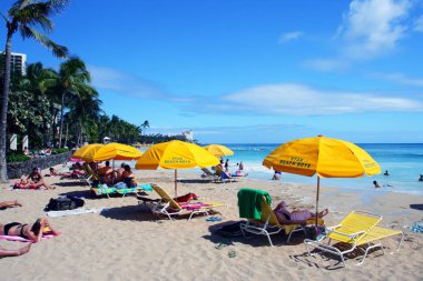 Beach Waikiki, Honolulu, Oahu, Hawaii