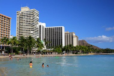 Beach Waikiki, Honolulu, Oahu, Hawaii