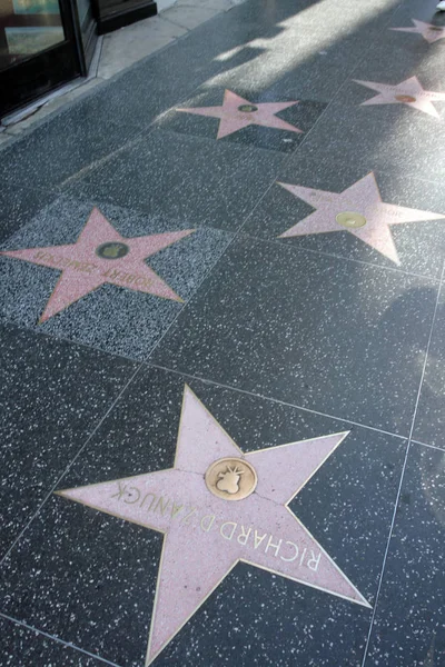 Walk of Fame, Λος Άντζελες, Καλιφόρνια, ΗΠΑ — Φωτογραφία Αρχείου