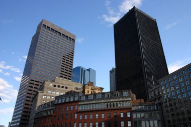 Boston Skyline stok görüntü