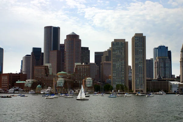 Stock image of Boston skyline — Stock Photo, Image