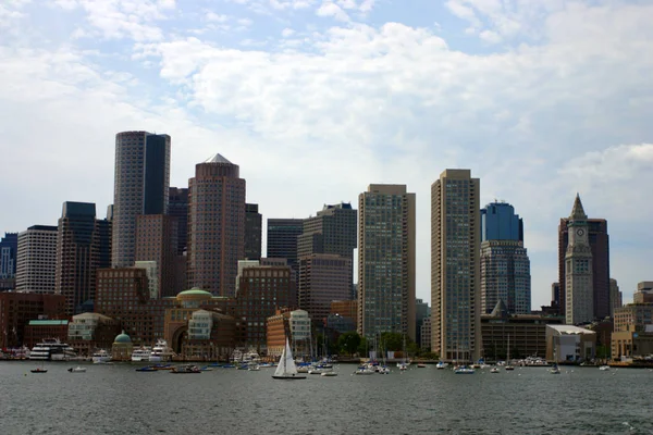 Stock image of Boston skyline — Stock Photo, Image