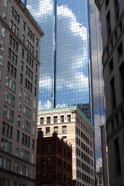 Boston Skyline stok görüntü — Stok fotoğraf