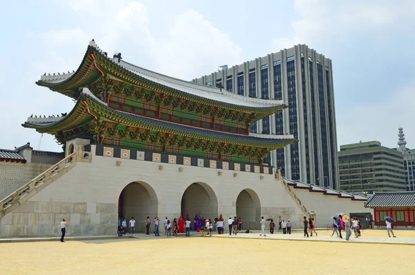 Gyeongbok Palace, Seoul, koreanska Republiken — Stockfoto