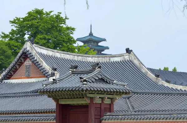 Gyeongbok Palace, Seúl, República de Corea — Foto de Stock