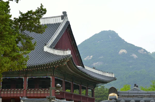 Gyeongbok Palace, Soul, Korejská republika — Stock fotografie