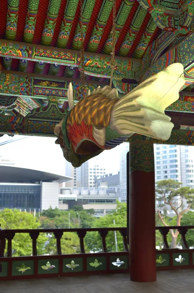 Bongeunsa Buddhist Temple in Seoul, South Korea — Stock Photo, Image