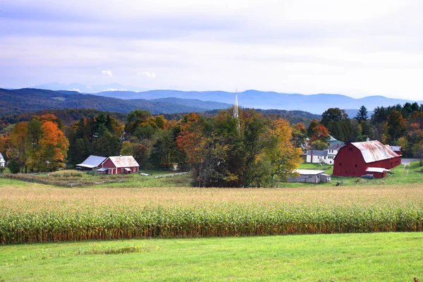 Spadek liści w Vermont, Stany Zjednoczone Ameryki — Zdjęcie stockowe