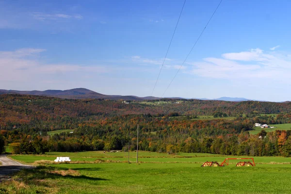 Folhagem de outono em Vermont, EUA — Fotografia de Stock