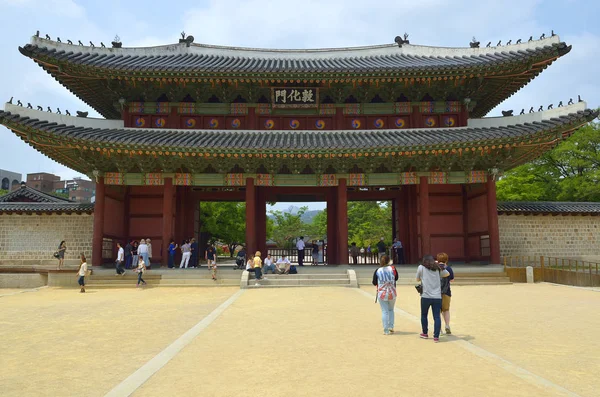 Changdeokgung Palace i Seoul, South Korea — Stockfoto