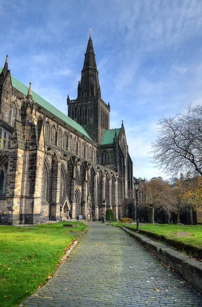 Glasgow catedral aka High Kirk de Glasgow ou St Kentigern ou St Mungo — Fotografia de Stock