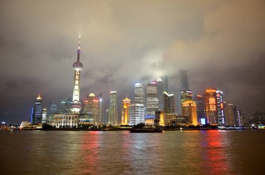 Stok görüntü Shanghai Skyline, Çin
