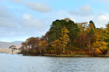Loch Lomond, İskoçya'nın stok görüntü