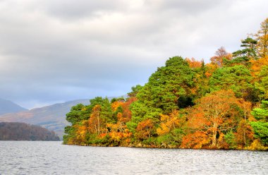 Loch Lomond, İskoçya'nın stok görüntü