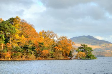 Loch Lomond, İskoçya'nın stok görüntü