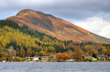 Loch Lomond, İskoçya'nın stok görüntü