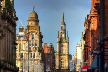 Glasgow, İskoçya'nın stok görüntü