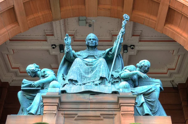 A Kelvingrove Művészeti Galéria és Múzeum, Glasgow, Skócia — Stock Fotó