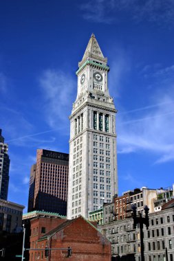 Boston Skyline stok görüntü