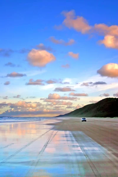 Isla Fraser, Australia es la isla de arena más grande del mundo — Foto de Stock