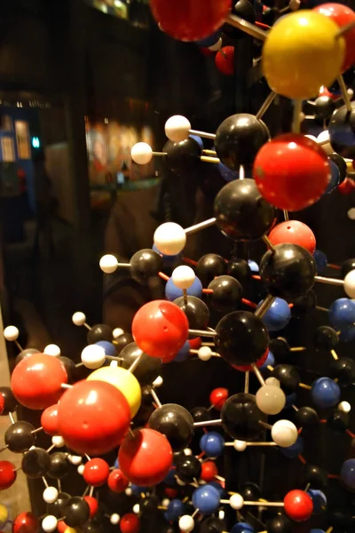Archivbild einer DNA-Struktur im 3D-Modell — Stockfoto