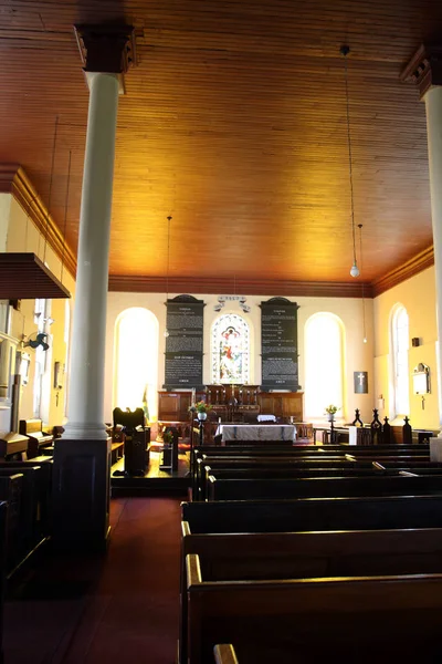 A Igreja Paroquial de São Pedro Apóstolo Falmouth, Jamaica — Fotografia de Stock