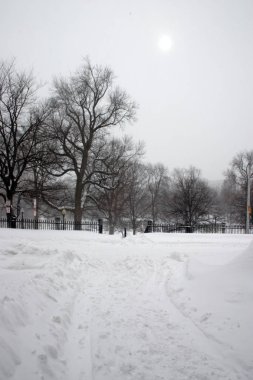 Boston kış stok görüntü