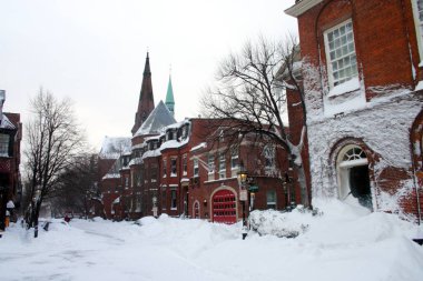 Boston kış stok görüntü
