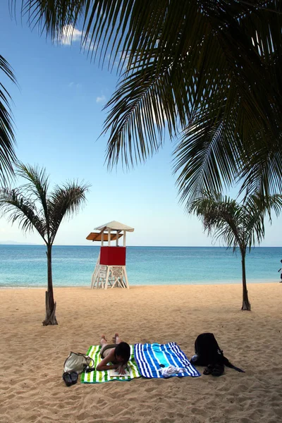 Doctor 's Cave Beach, Montego Bay, Jamaica —  Fotos de Stock