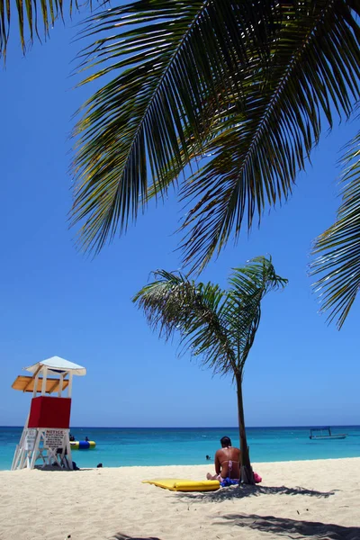 Doctor's Cave Beach, Montego Bay, Jamajka — Zdjęcie stockowe