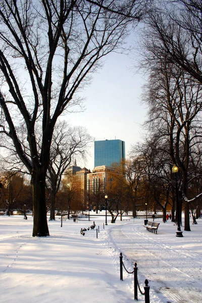 Boston kış stok görüntü — Stok fotoğraf