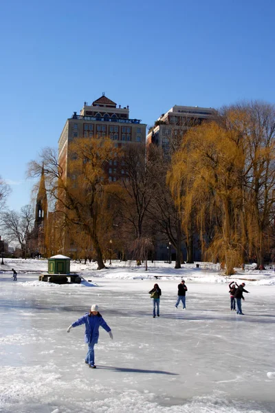 Immagine stock di Boston Winter — Foto Stock