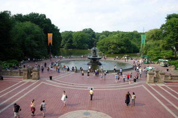 Центральный парк Нью-Йорка, США — стоковое фото