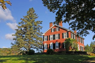 Sonbaharda yapraklar, Vermont, ABD