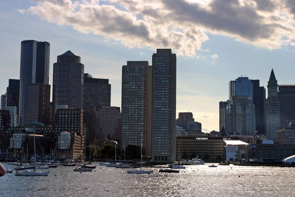 Stock image of Boston skyline — Stock Photo, Image